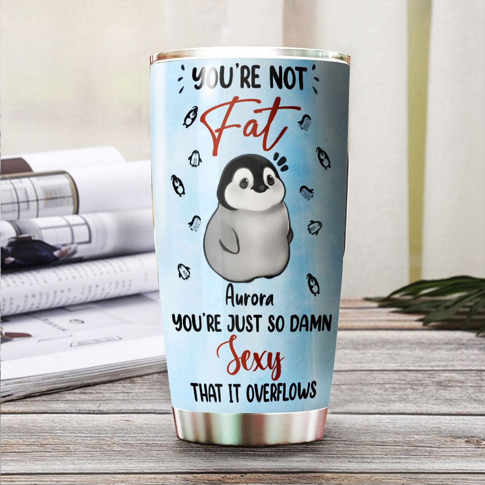 No estás gordo Vaso Pingüino