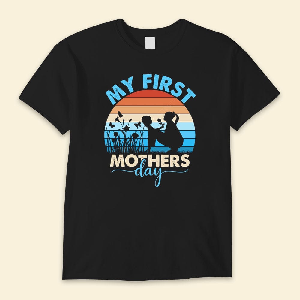 My First Mothers Day Vintage Happy Mother's Day Shirts