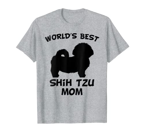 Camiseta de la mejor mamá Shih Tzu del mundo