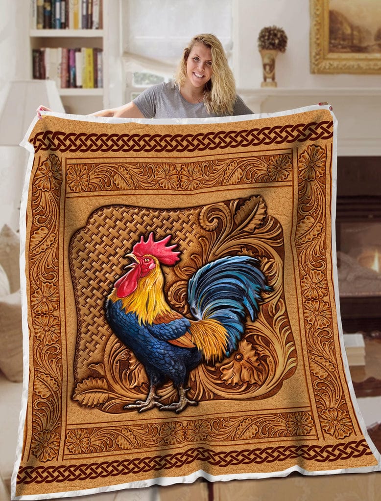 Rooster Chicken Blanket