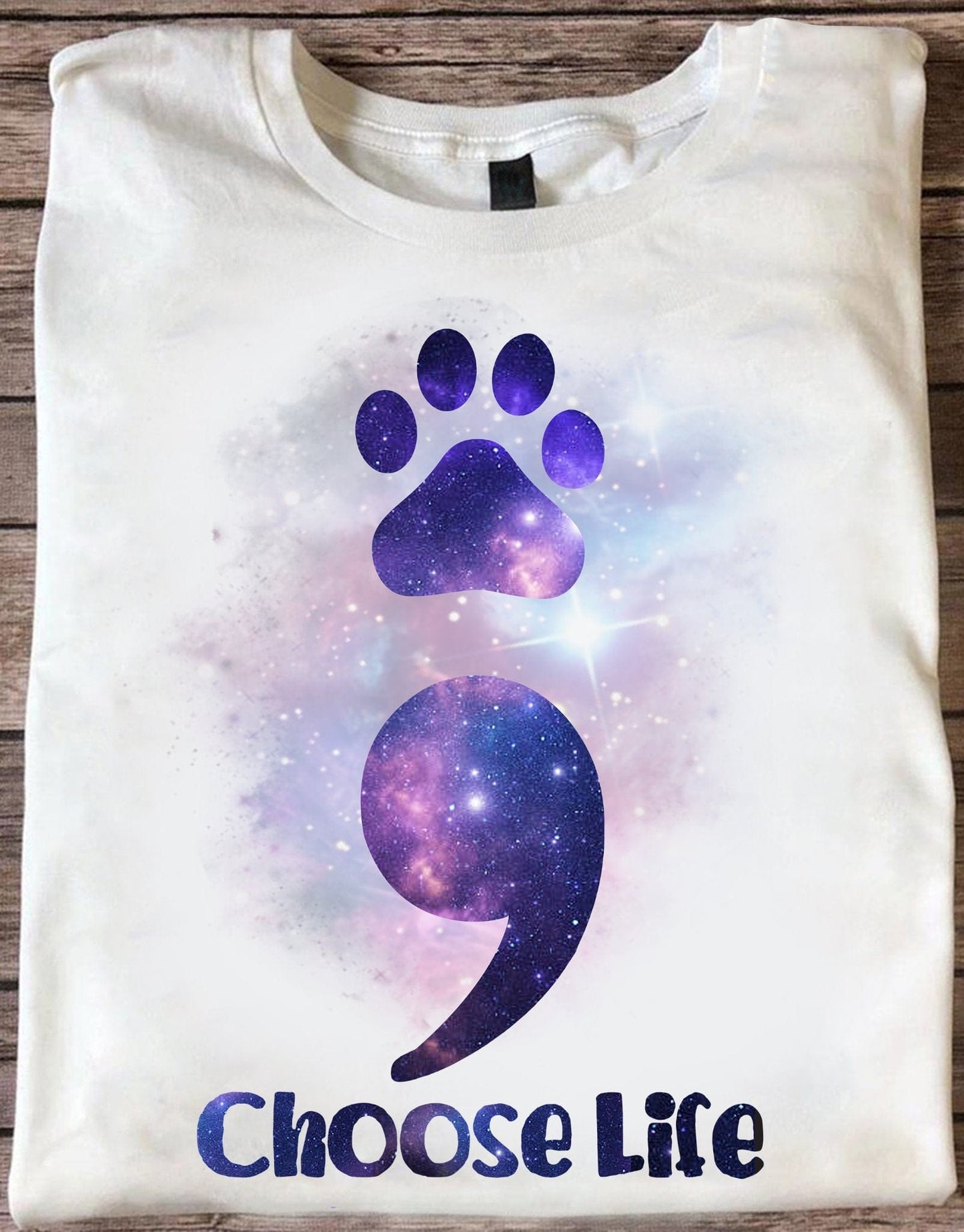 Elige la vida, camisetas de concienciación sobre el suicidio