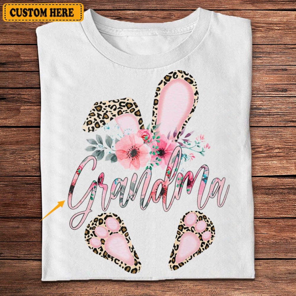 Camisetas personalizadas de Pascua para abuela