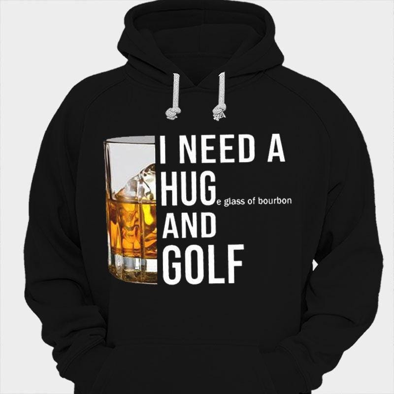 Necesito un vaso enorme de bourbon y camisetas de golf