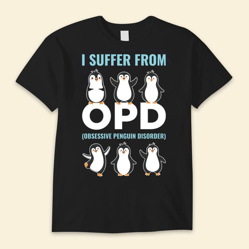 Sufro de OPD Camisetas de pingüino