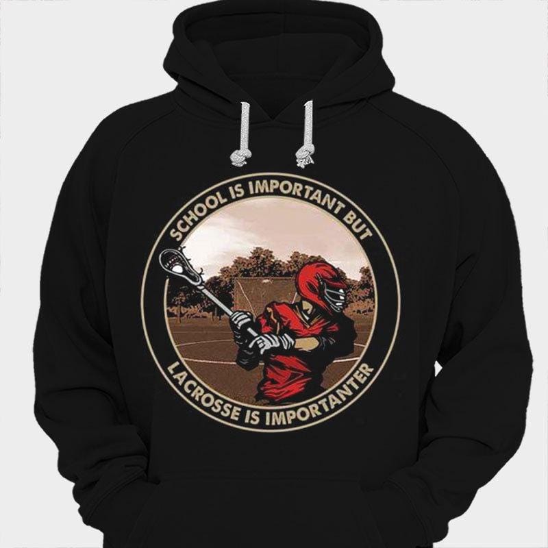 La escuela es importante, pero el lacrosse es más importante
