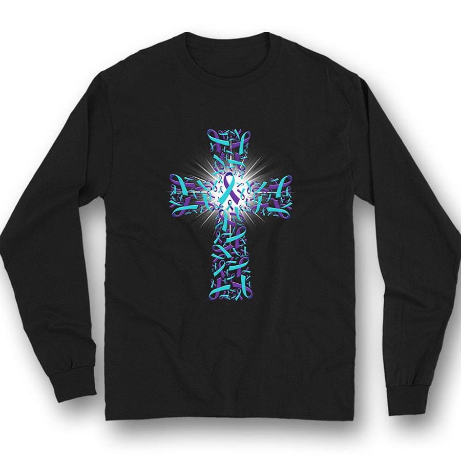 Ribbon Cross, Suicide Prevention Awareness T Shirt, You Matter