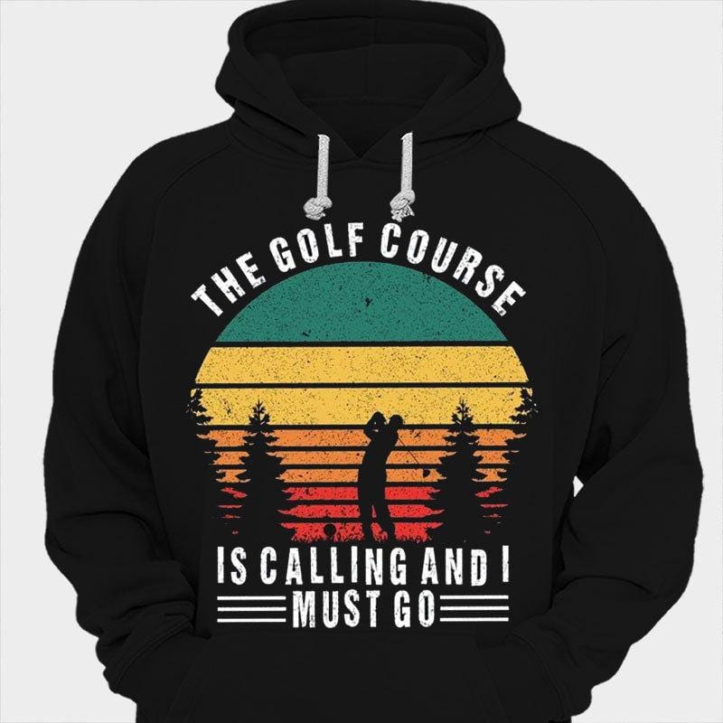 El campo de golf me llama. Debo ir. Camisetas vintage