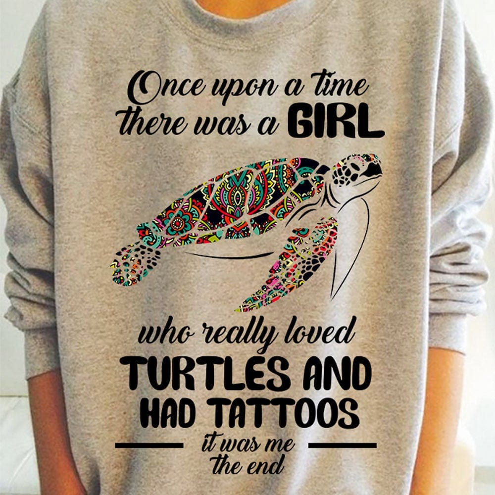 Érase una vez una chica a la que le encantaban las camisetas de tortugas