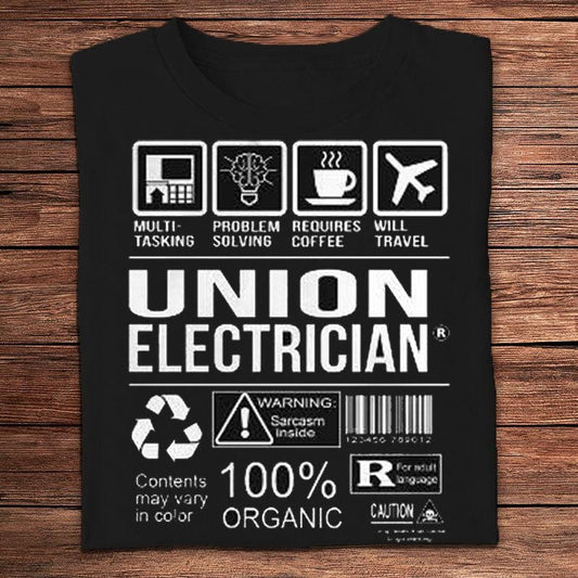 Camisas de electricista sindical