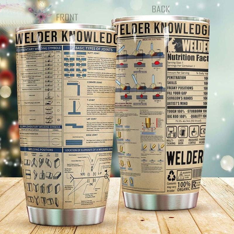Welder Knowledge Tumbler