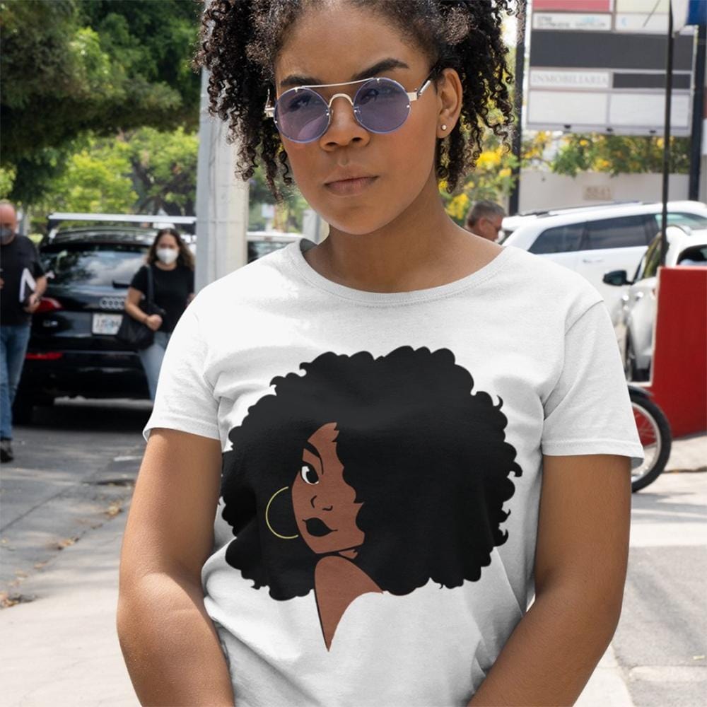 Camisetas afroamericanas, peinados de mujeres negras afro, mes de la historia
