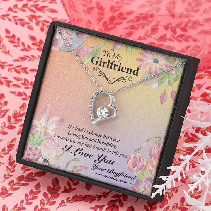 Collar con el amor eterno de mi novia: usaría mi último aliento para decirte que te amo de parte de tu amado novio