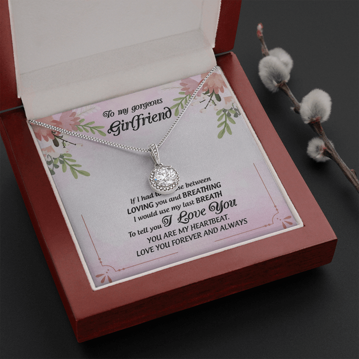 Para mi hermosa novia: si tuviera que elegir entre amarte y respirar, usaría mi último aliento para decirte que te amo.