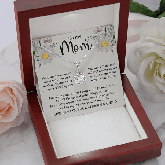 Collar para mi mamá: sigues siendo la mejor y siempre serás la mejor mamá del mundo entero