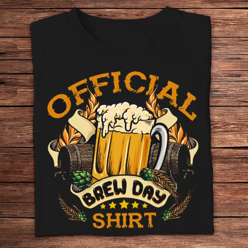 Camisetas oficiales de cerveza Brew Day