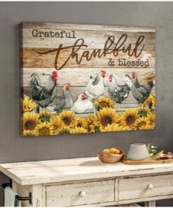 The Best Things In Life Are The People We Love Funny Chicken Poster, Canvas