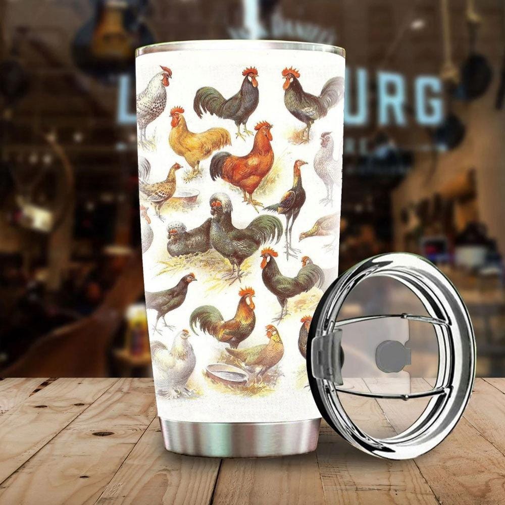 Types of Chicken Breeds Tumbler