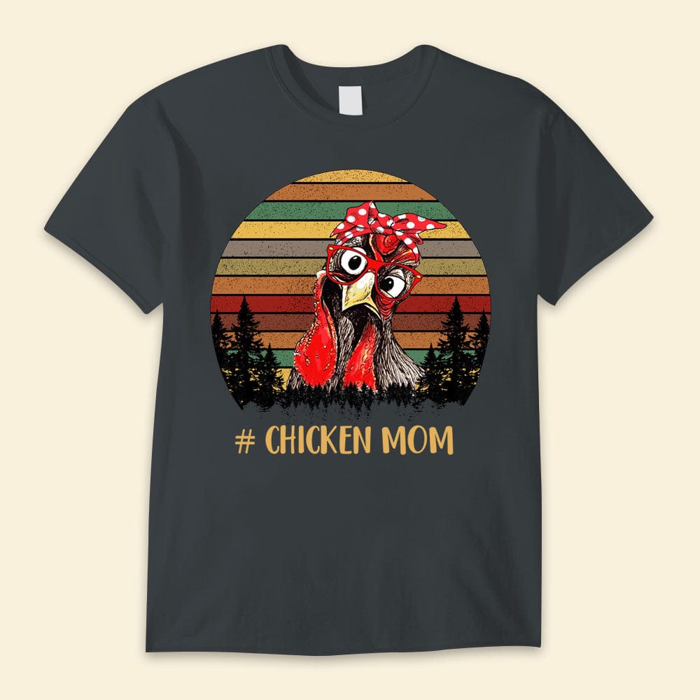 Vintage Chicken Mom Shirts