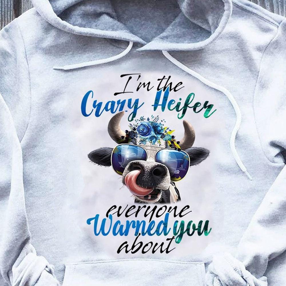 Soy una novilla loca. Todos te advirtieron sobre las camisetas de las vacas.