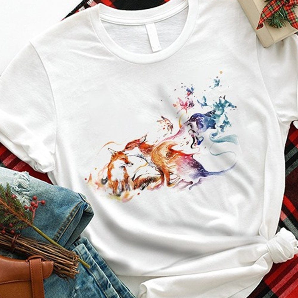 Camisetas de zorro mágico