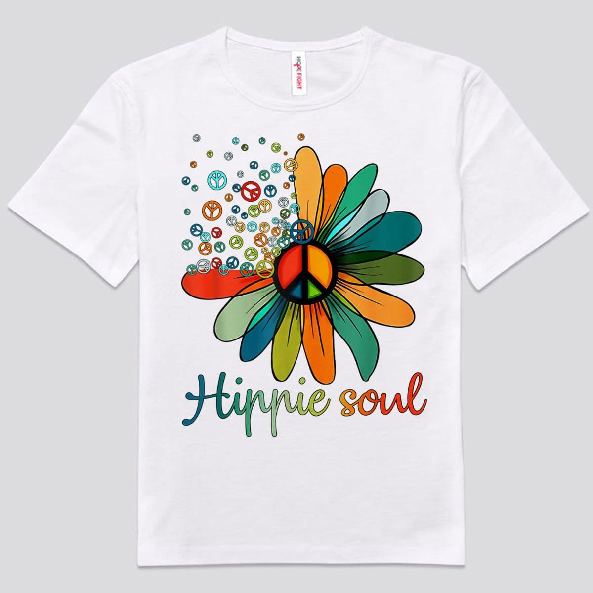 Camisetas de girasoles con alma hippie