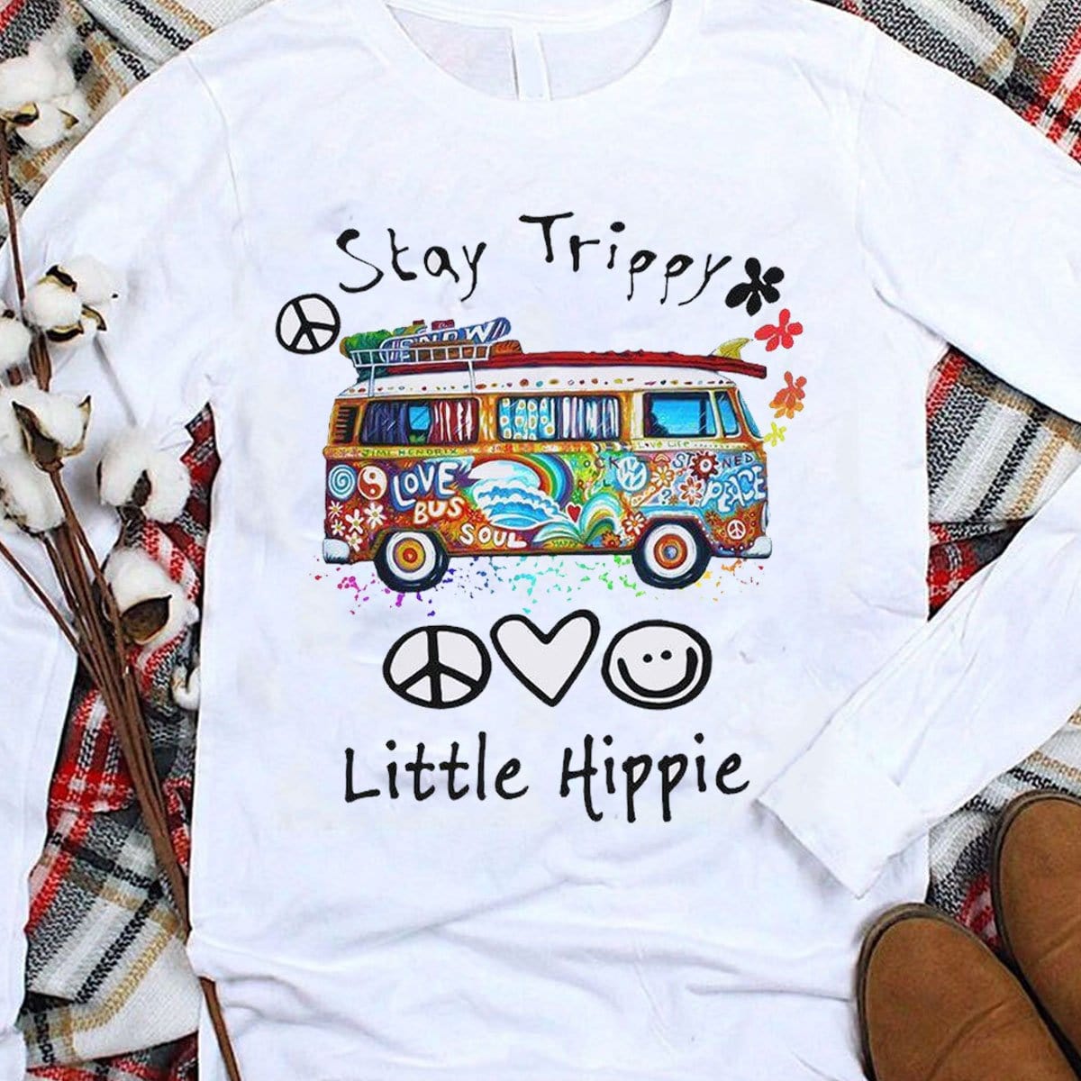 Mantente alucinante con las camisetas hippies
