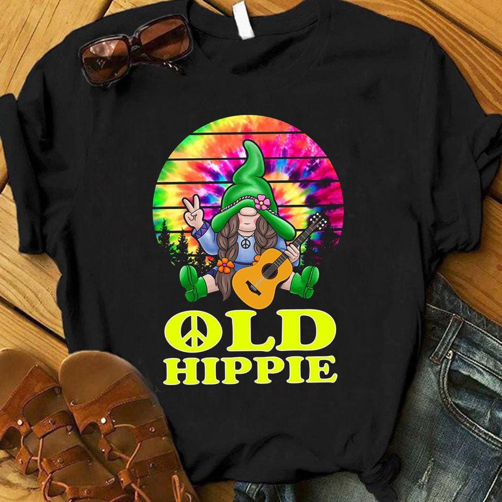 Hippie antiguo, lindas camisetas hippies