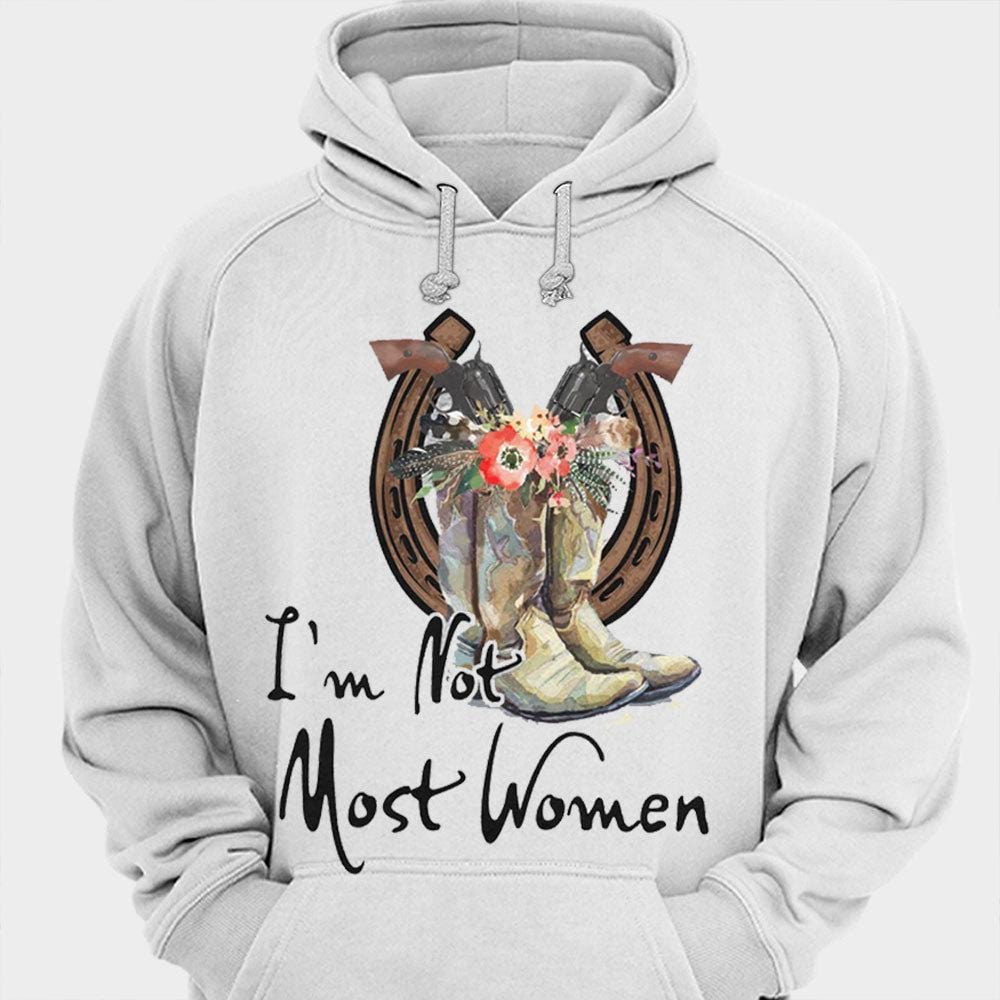 No soy la mayoría de las camisetas de mujer con caballos