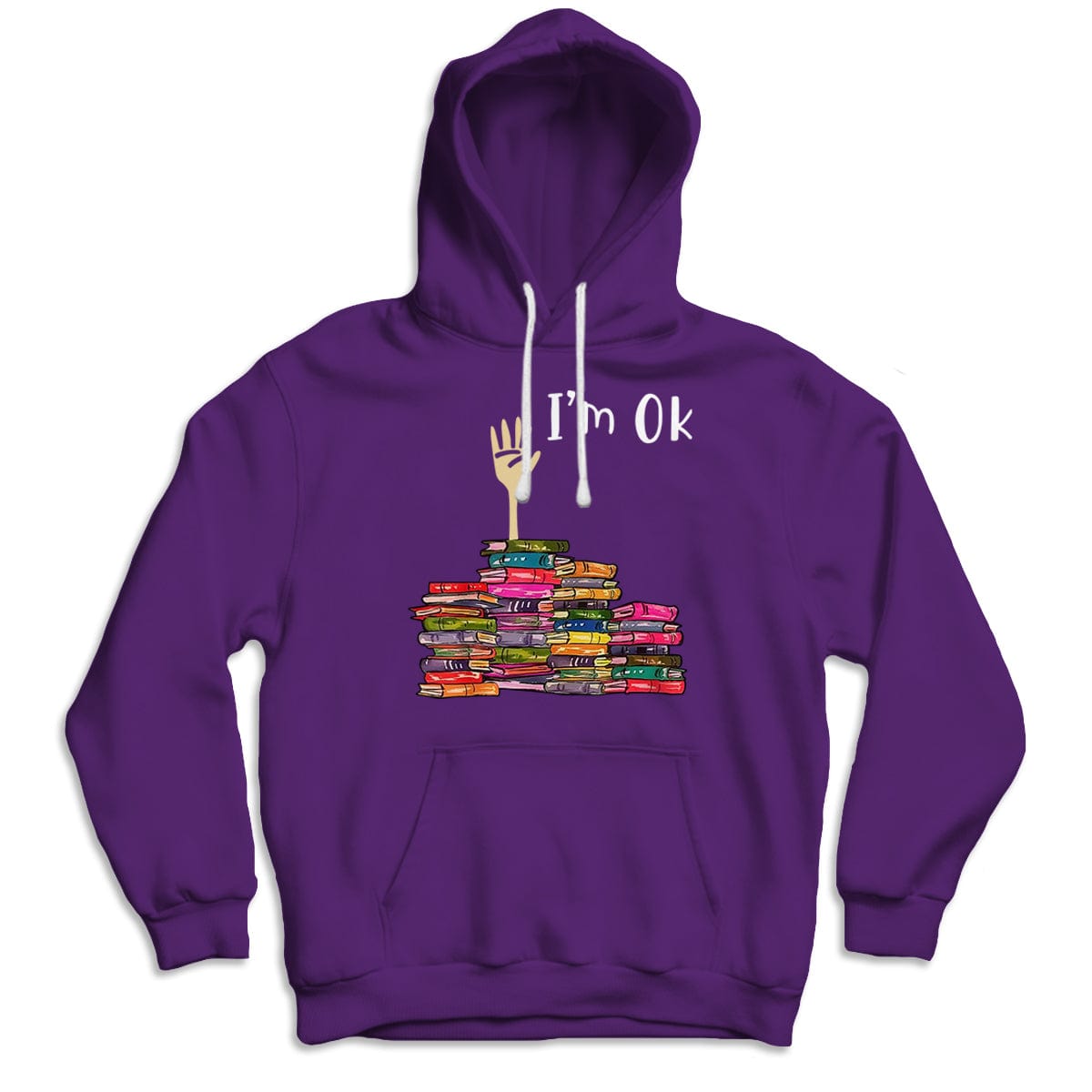 Camisetas divertidas del libro Estoy bien