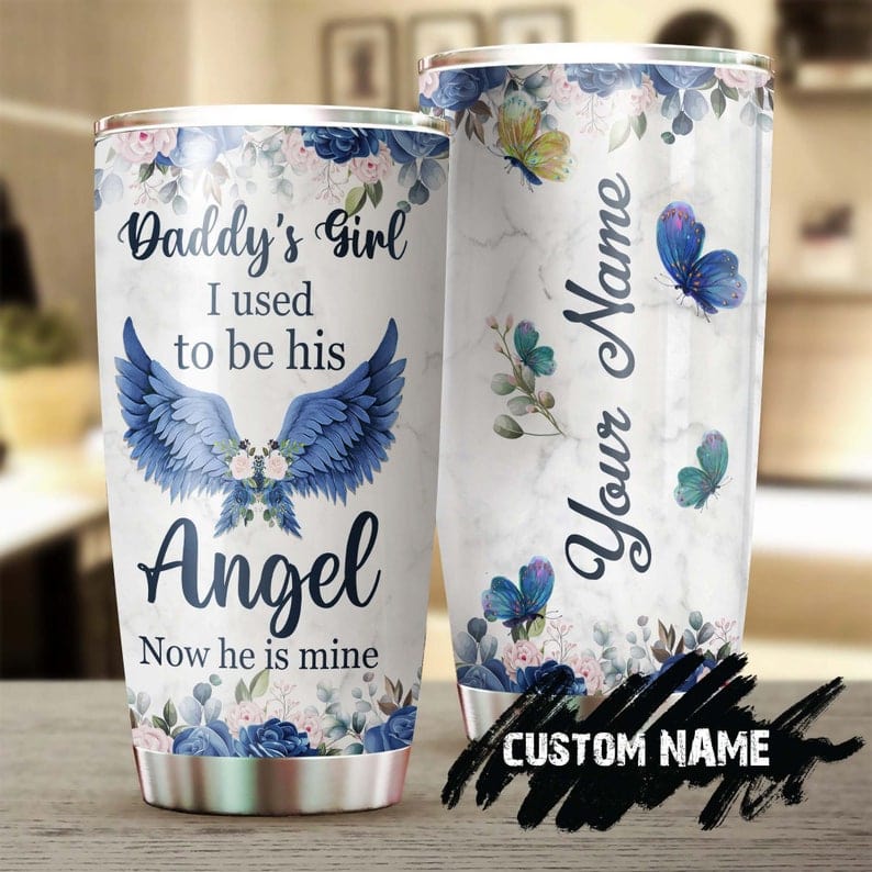 Vaso personalizado conmemorativo para el Día del Padre para hija