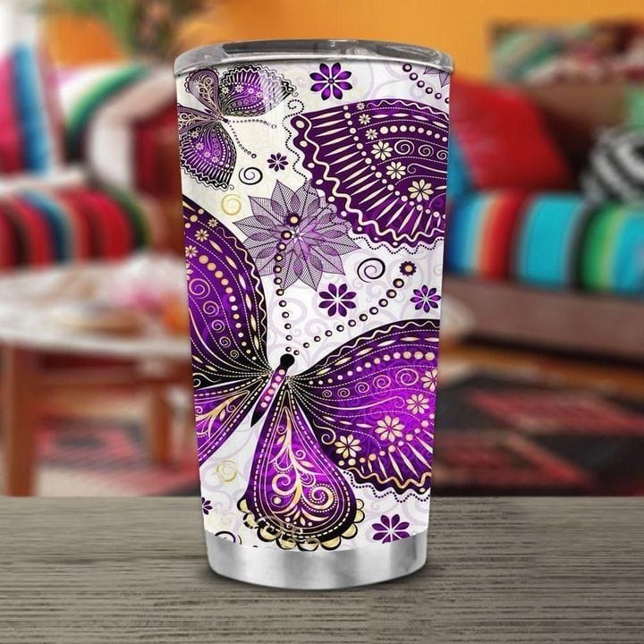 Butterfly Hippie Tumbler