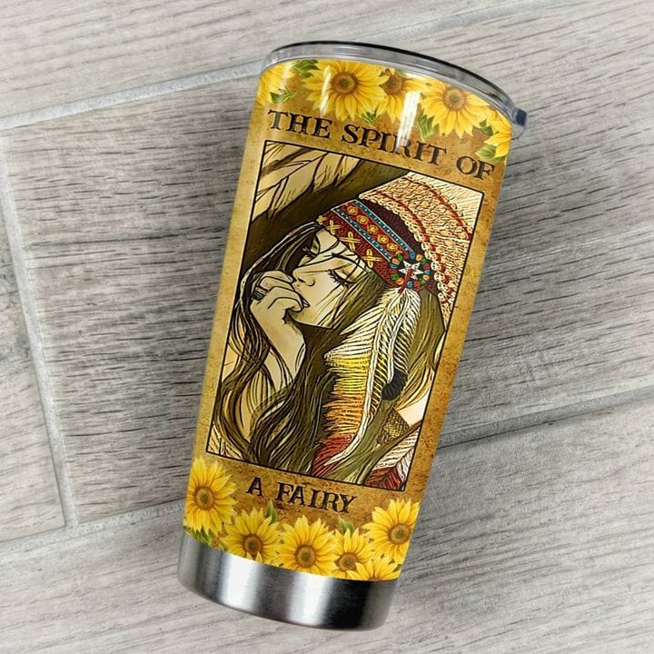 The Spirit Of A Fairy Hippie Tumbler