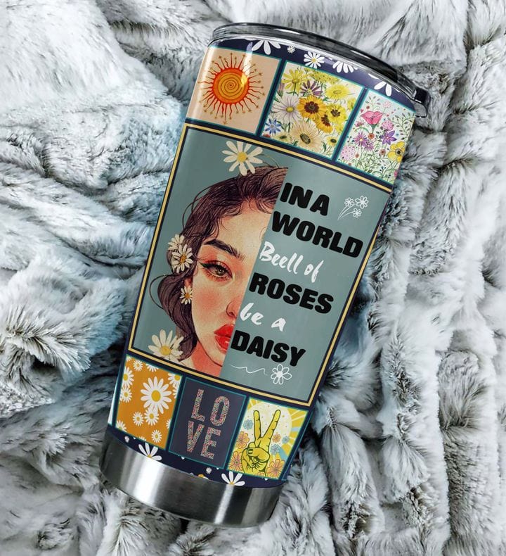 Hippie Girl Tumbler