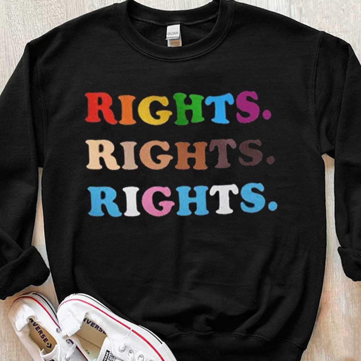 Derechos Derechos Derechos Camisetas LGBT
