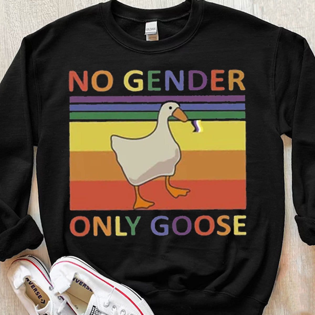 Camisetas LGBT de Goose, solo sin género