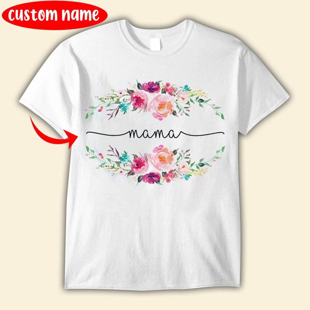 Personalized Mama Mother's Day Shirts
