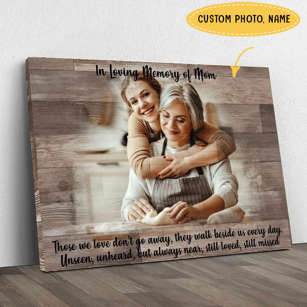 In Loving Memory Of Personalized Memorial Poster, Canvas