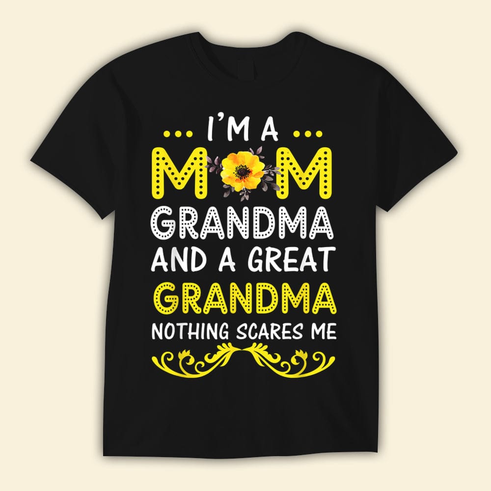 Soy mamá, abuela y bisabuela Camisetas del Día de la Madre