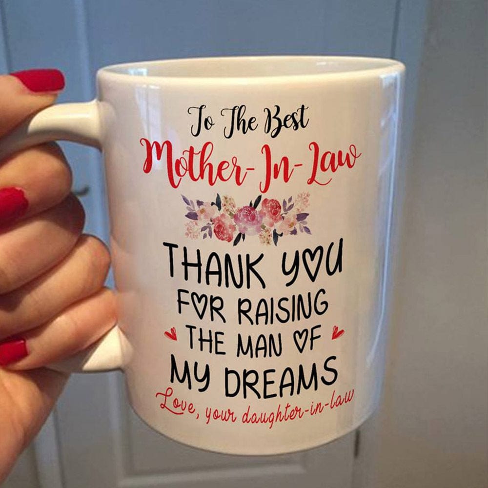 Para la mejor suegra Regalo de la nuera Taza del día de la madre