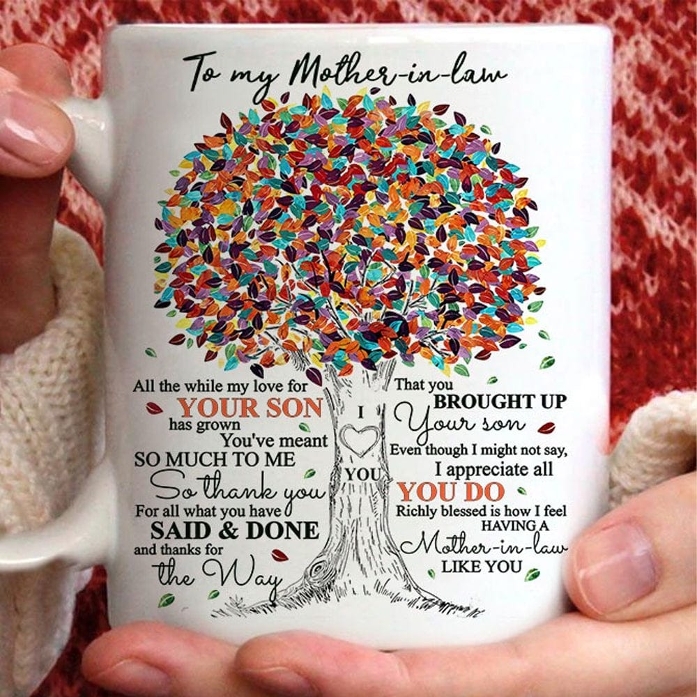 Para mi suegra Regalo de la nuera Taza del día de la madre