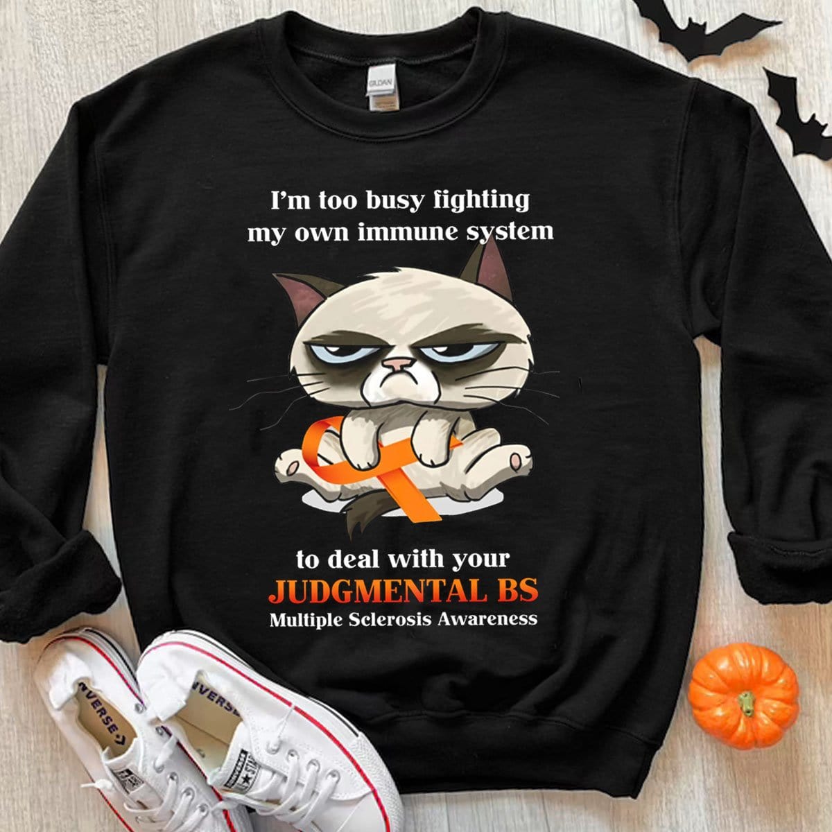 I'm Too Busy To Deal With Your Judgmental BS Multiple Sclerosis Hoodie, Shirts