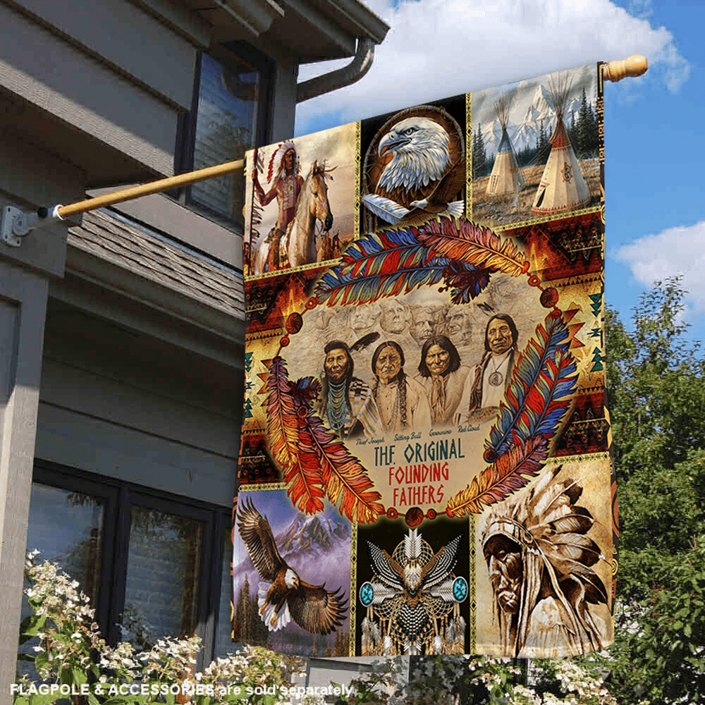 The Original Founding Fathers, Native American Flag House & Garden