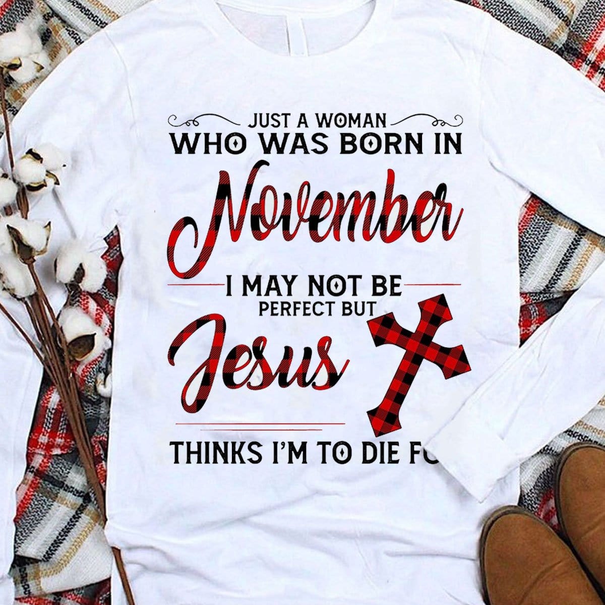 Camiseta de cumpleaños personalizada "Solo una mujer que nació en noviembre"