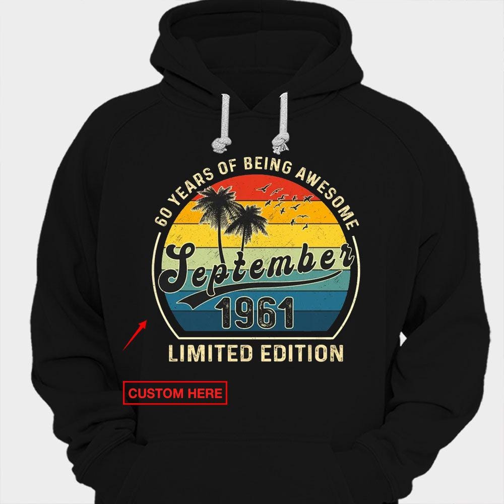 Camisetas personalizadas para el 60 cumpleaños de noviembre