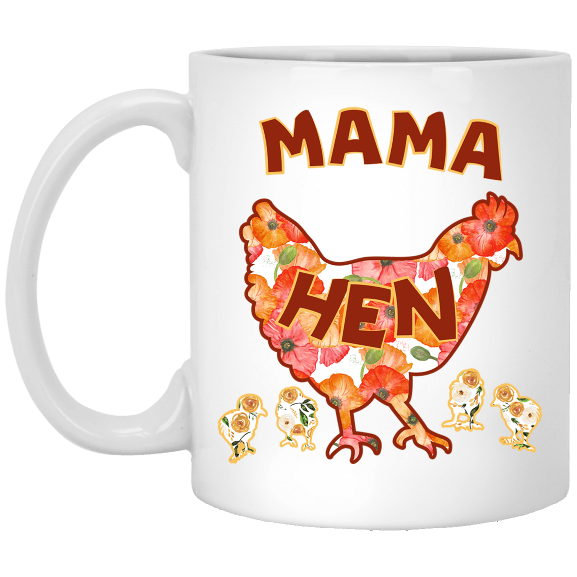 Mama Hen Chicken Mug