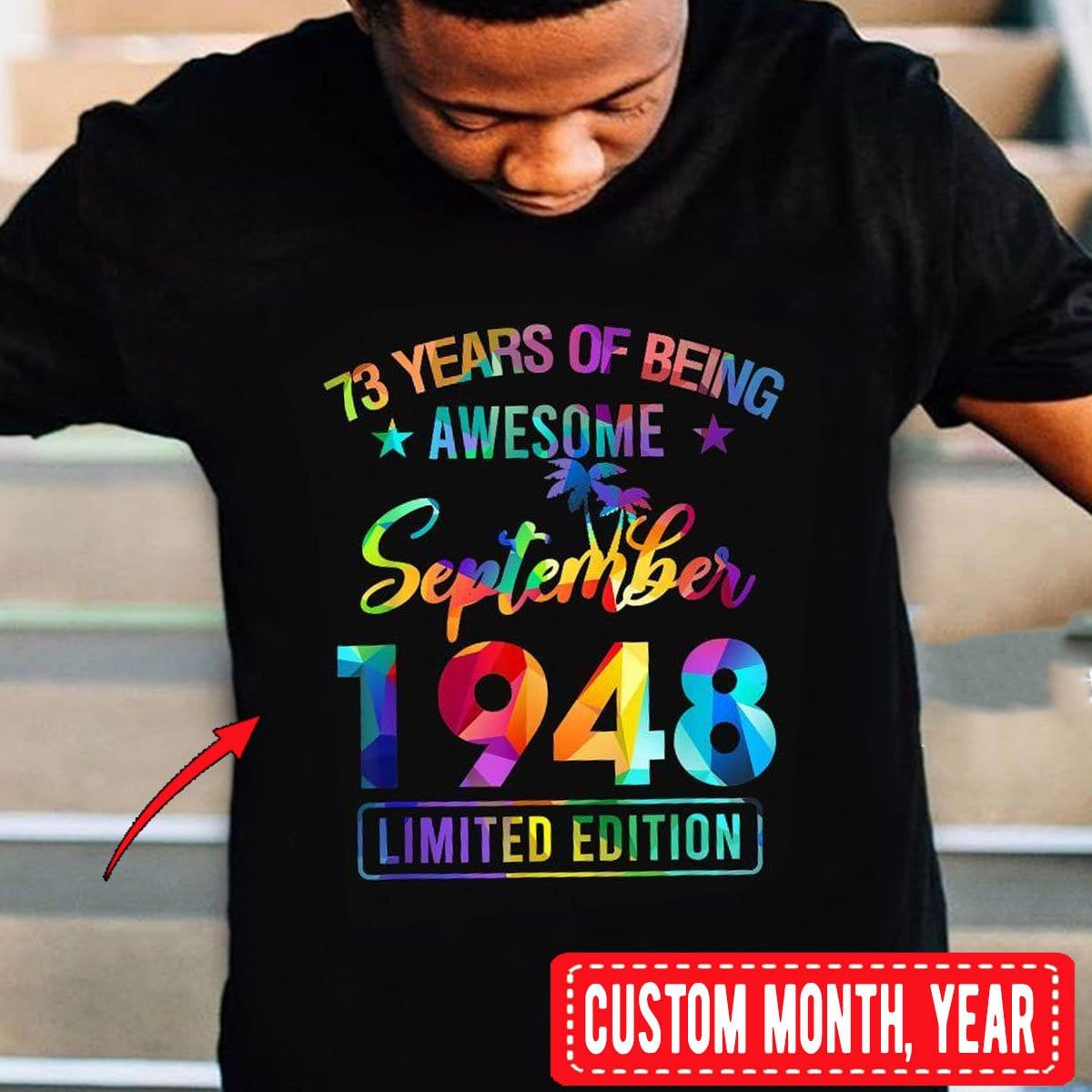 Impresionantes camisetas de cumpleaños personalizadas de edición limitada de septiembre