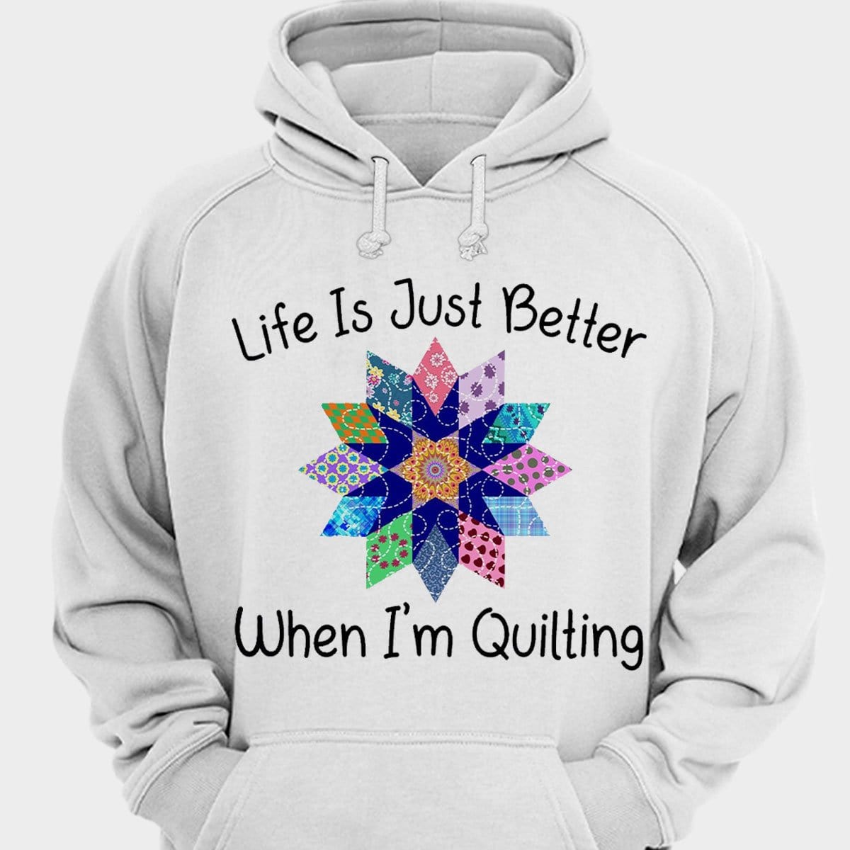 La vida es mejor cuando estoy cosiendo y acolchando camisas