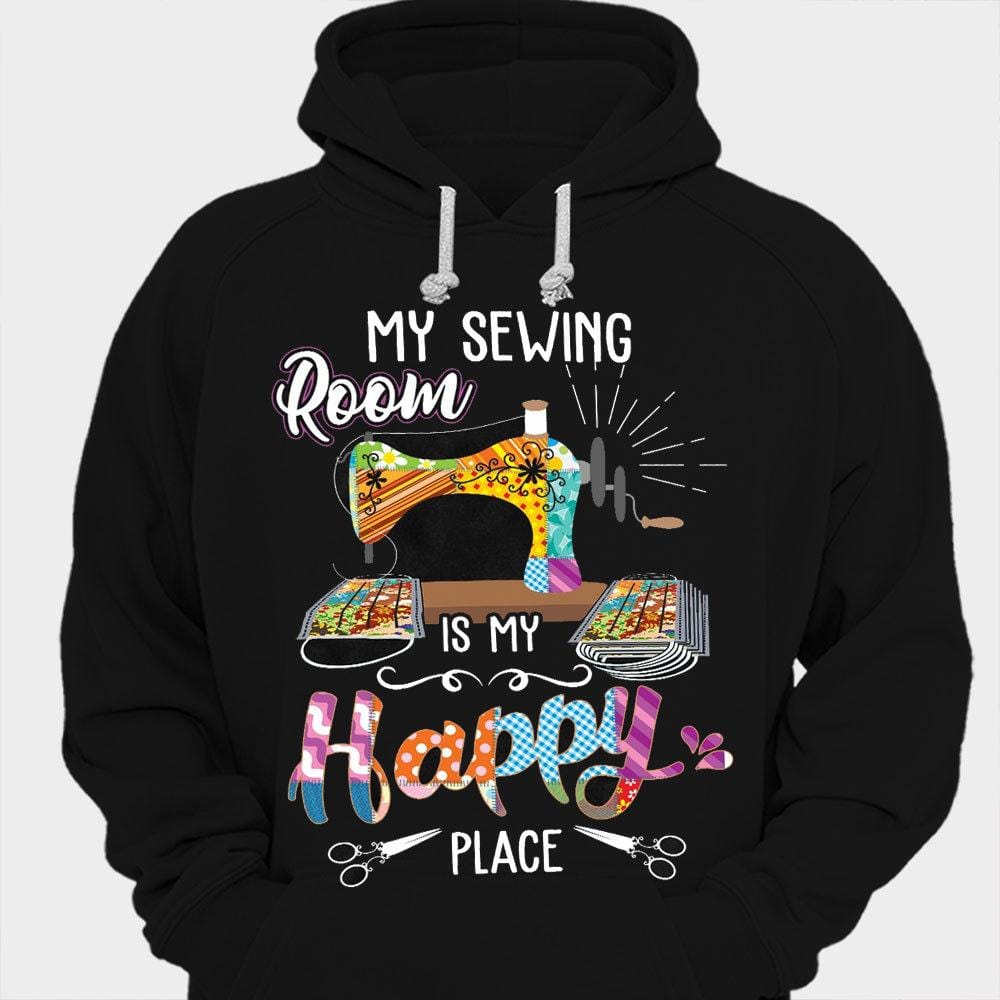 Mi cuarto de costura es mi lugar feliz Camisetas