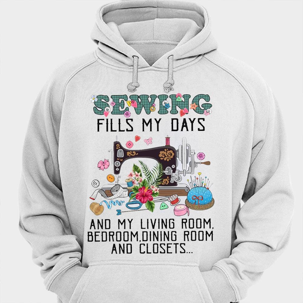 La costura me hace sentir los días y las camisas de mi sala de estar