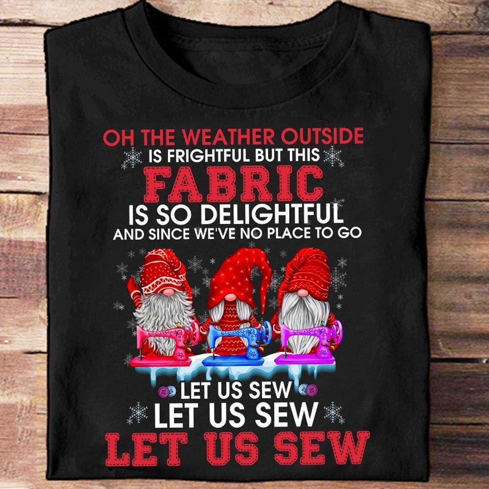 El clima afuera es espantoso pero esta tela es deliciosa para coser camisas